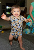 First Steps! : Donovan took his first steps today, Sunday, July 26th, 2009. Age 11 mos. and 4 days.