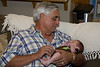 Donovan Meets Uncle Mike & Cousins : Donovan meeting his aunties, uncles, cousins, and second cousins on the Moran side of the family.