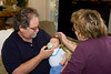 Donovan Meets Uncle Kevin & Auntie Jan : Donovan meeting his aunties, uncles, cousins, and second cousins on the Moran side of the family.